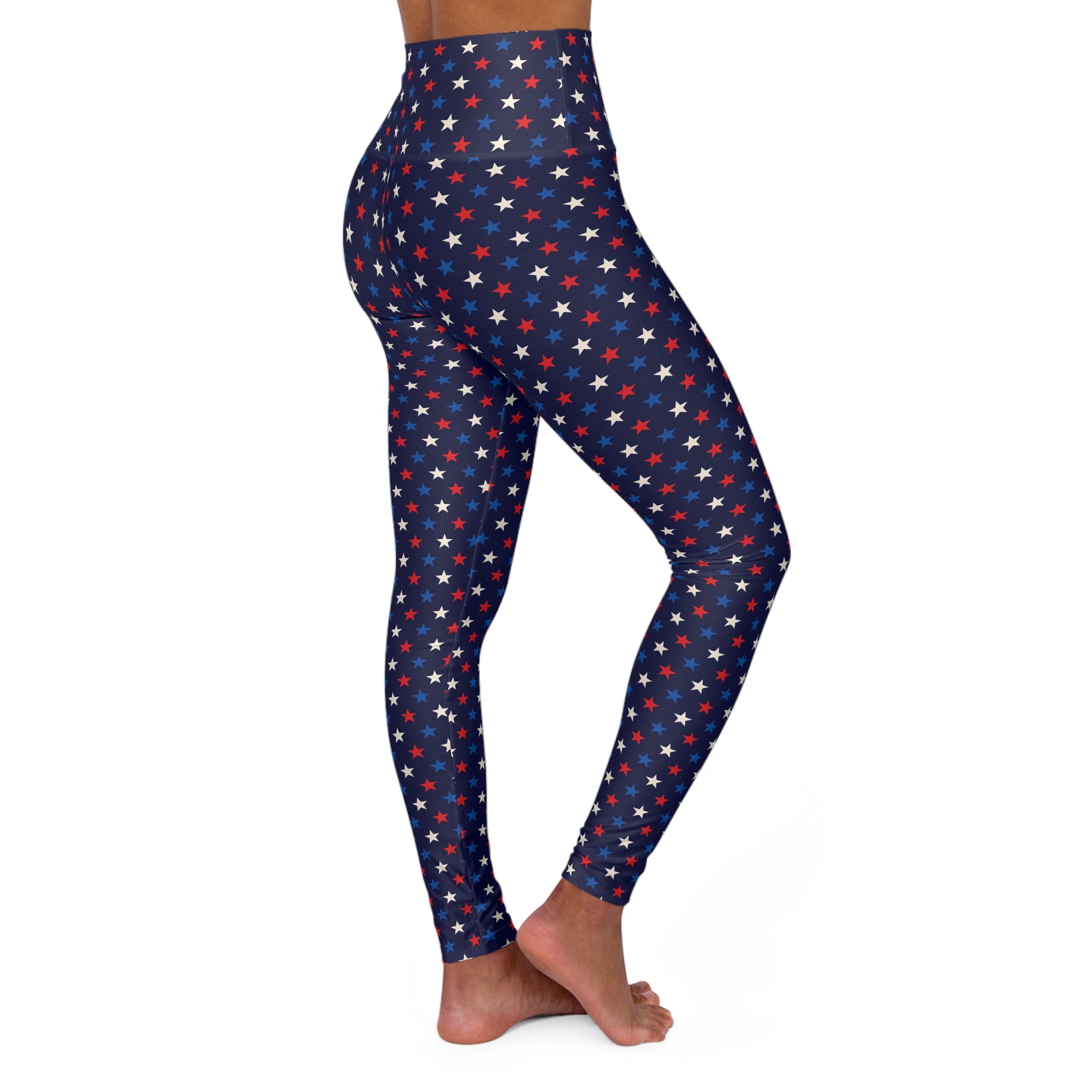 Patriotic High Waisted Leggings