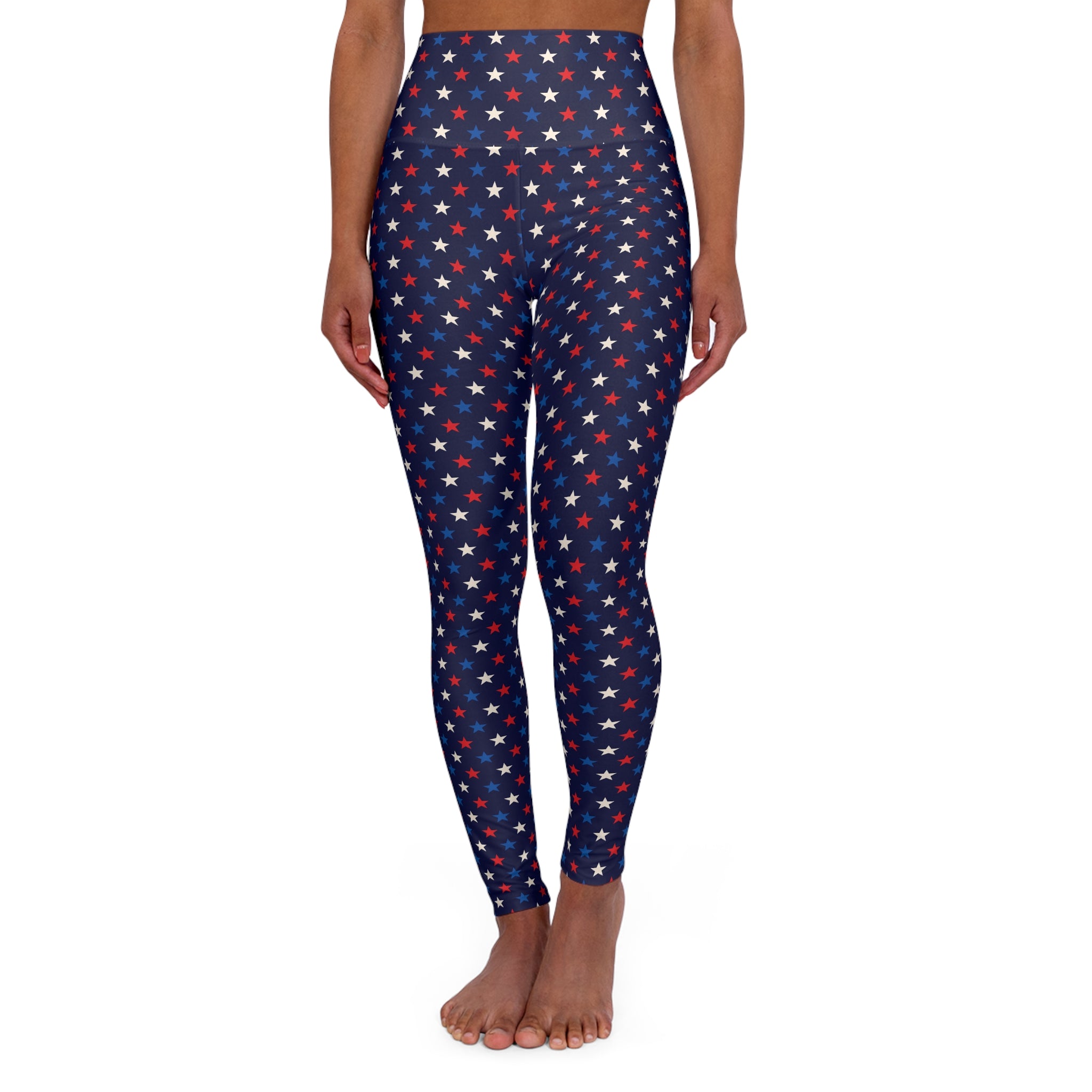 Patriotic High Waisted Leggings