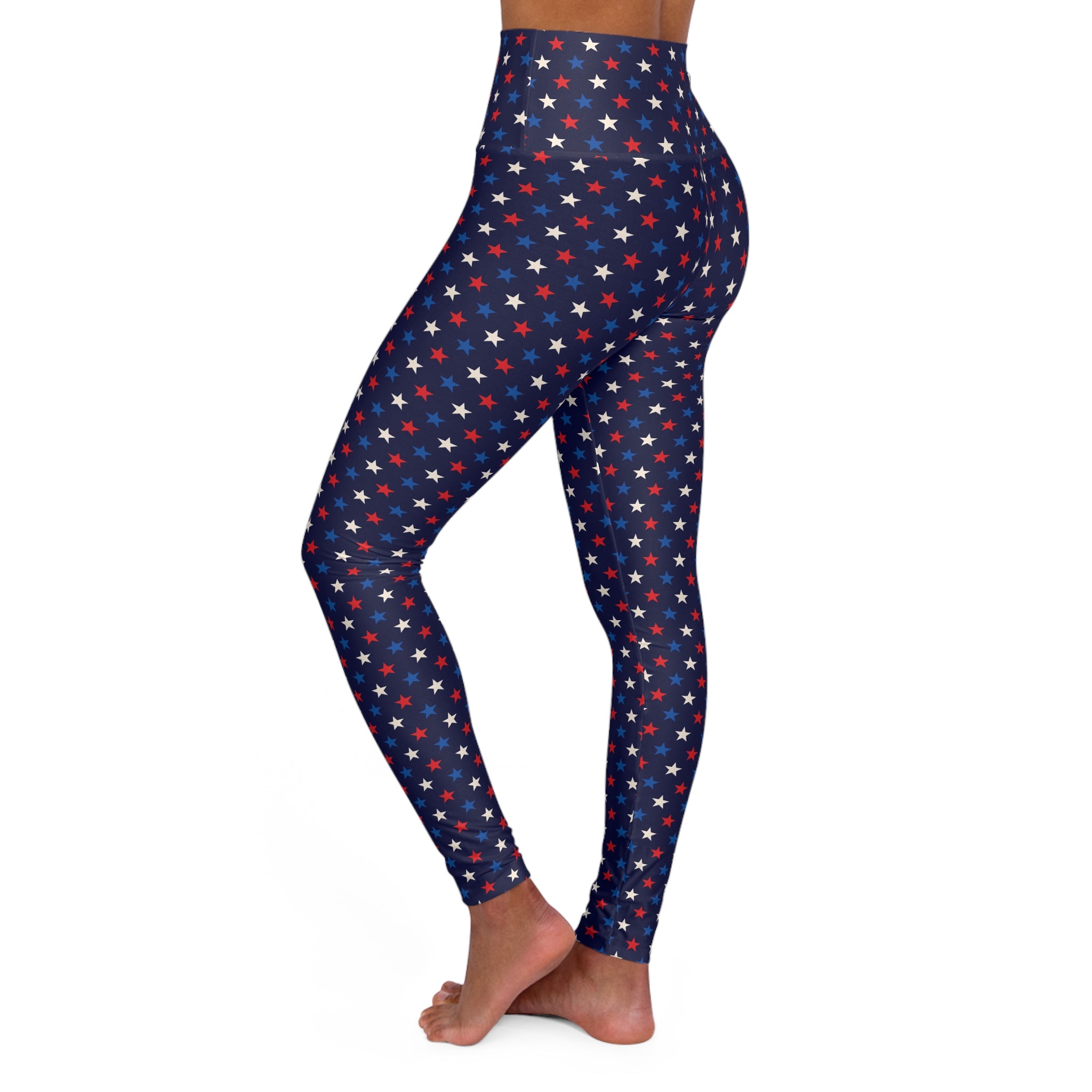 Patriotic High Waisted Leggings