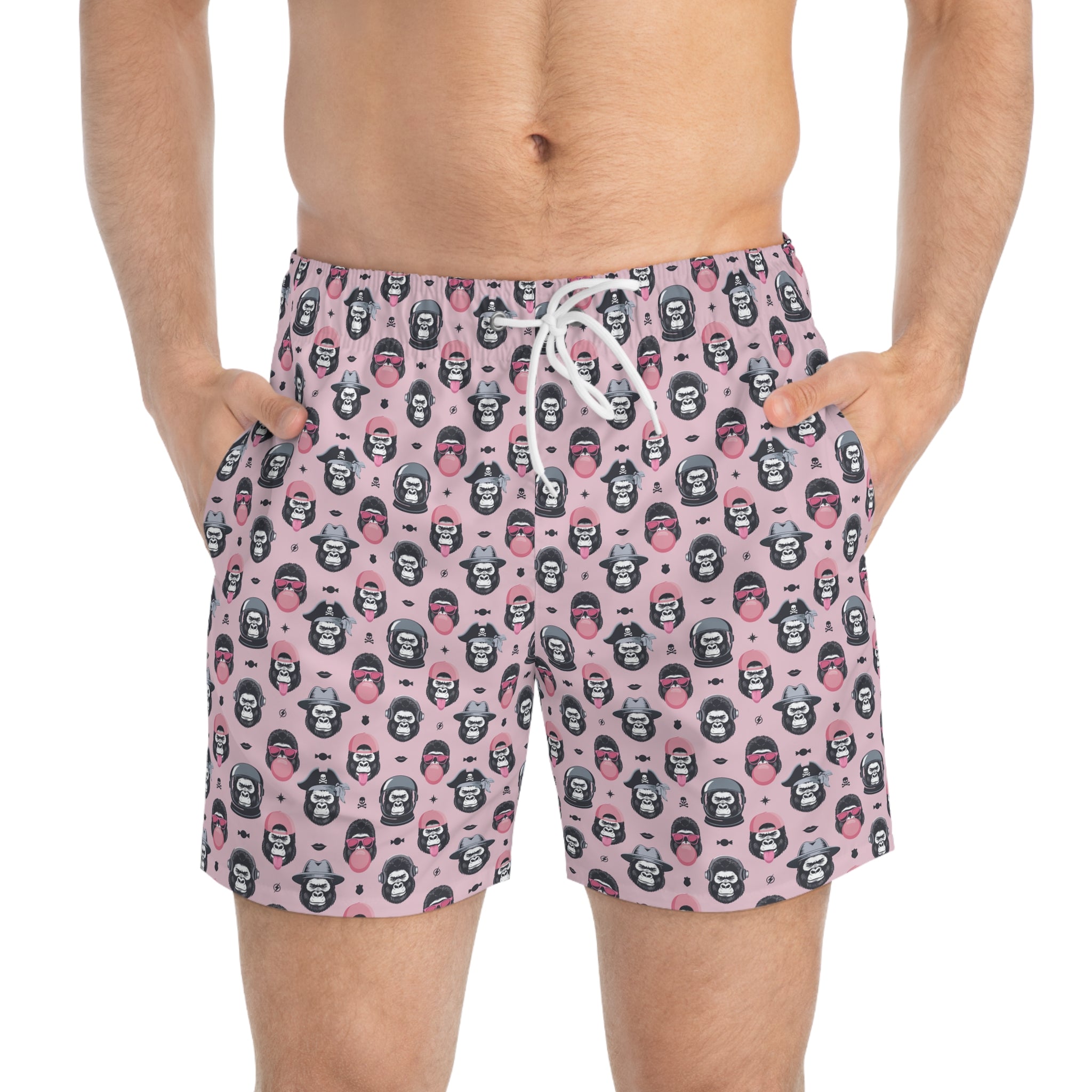 Gorilla Vibes Swim Trunks