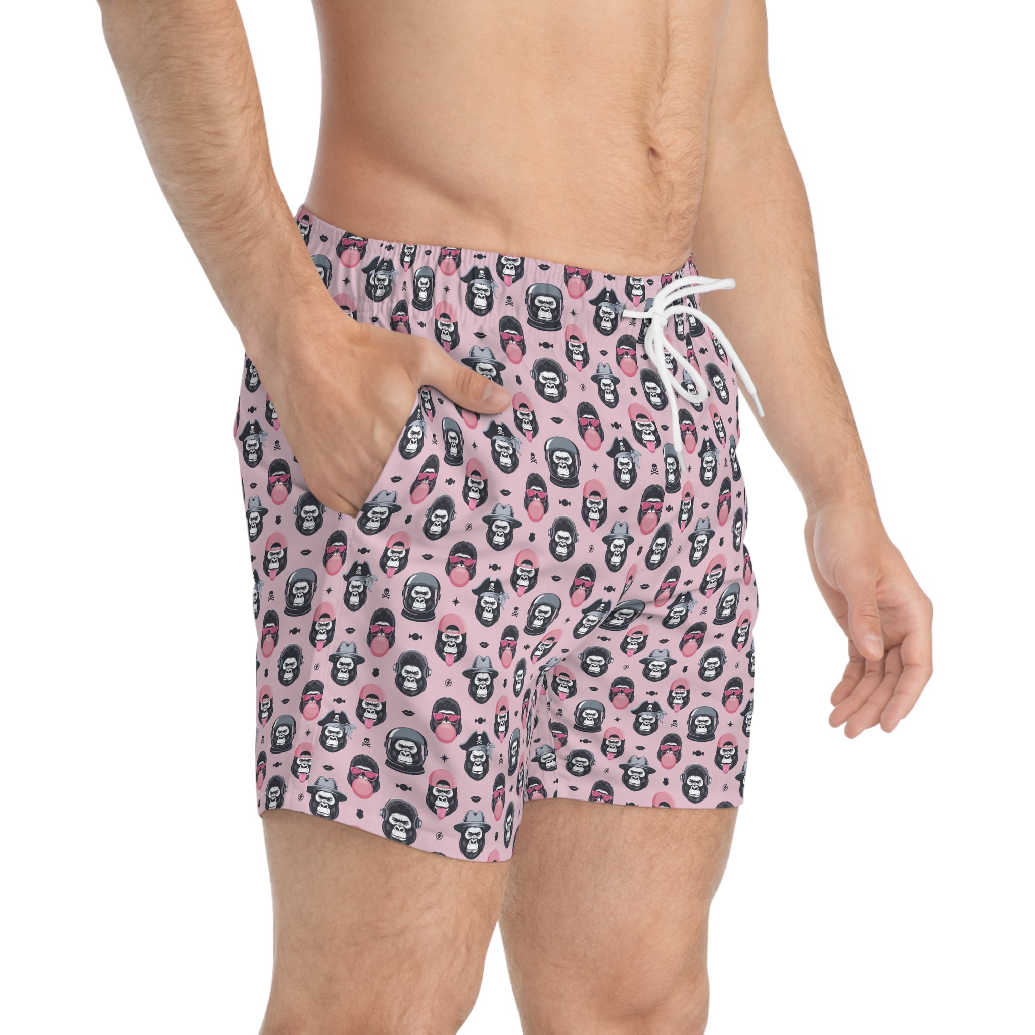 Gorilla Vibes Swim Trunks