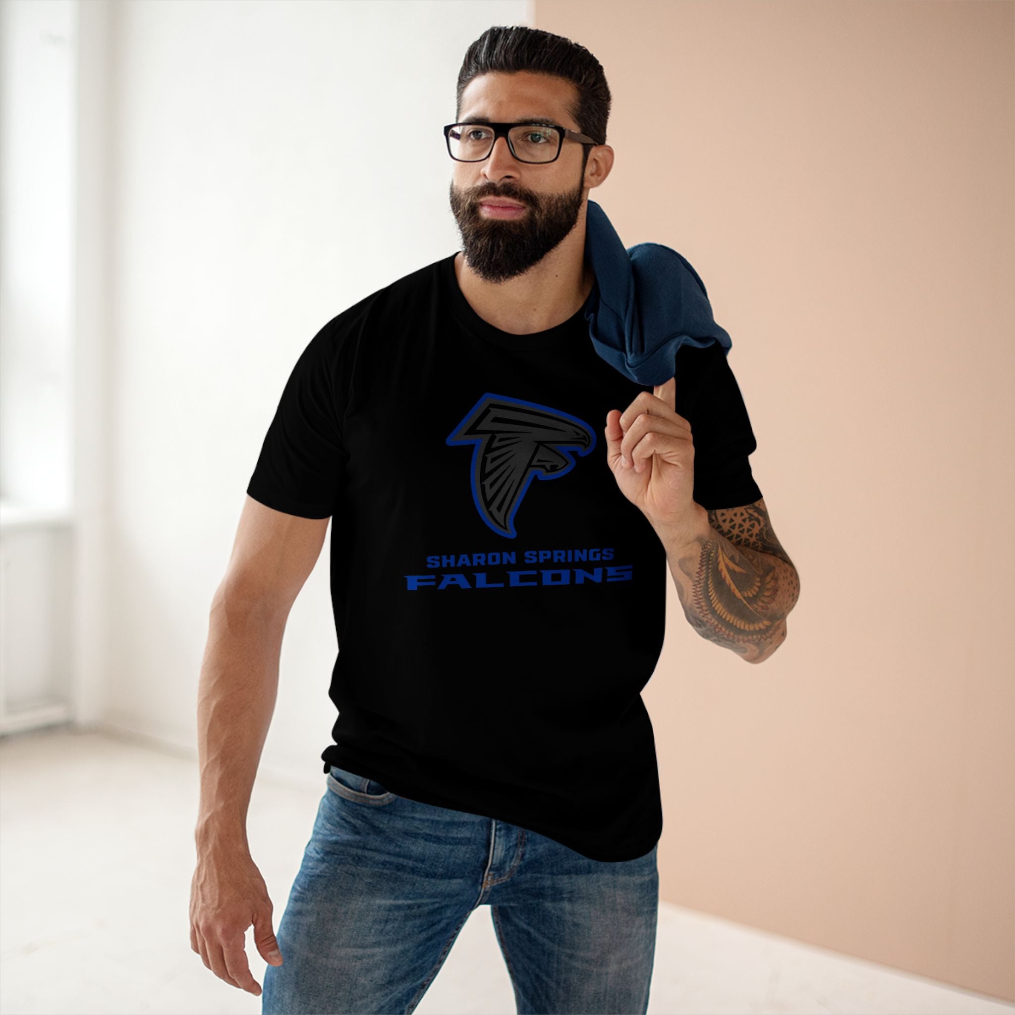 Blue Outline Tee