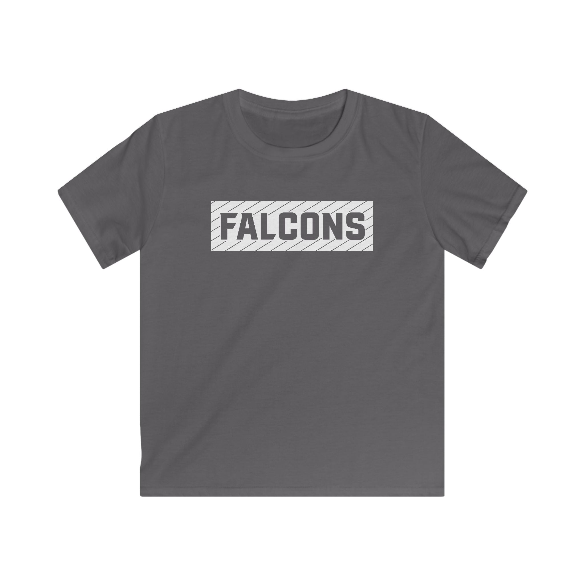 Falcons Striped Block Athletic Tee