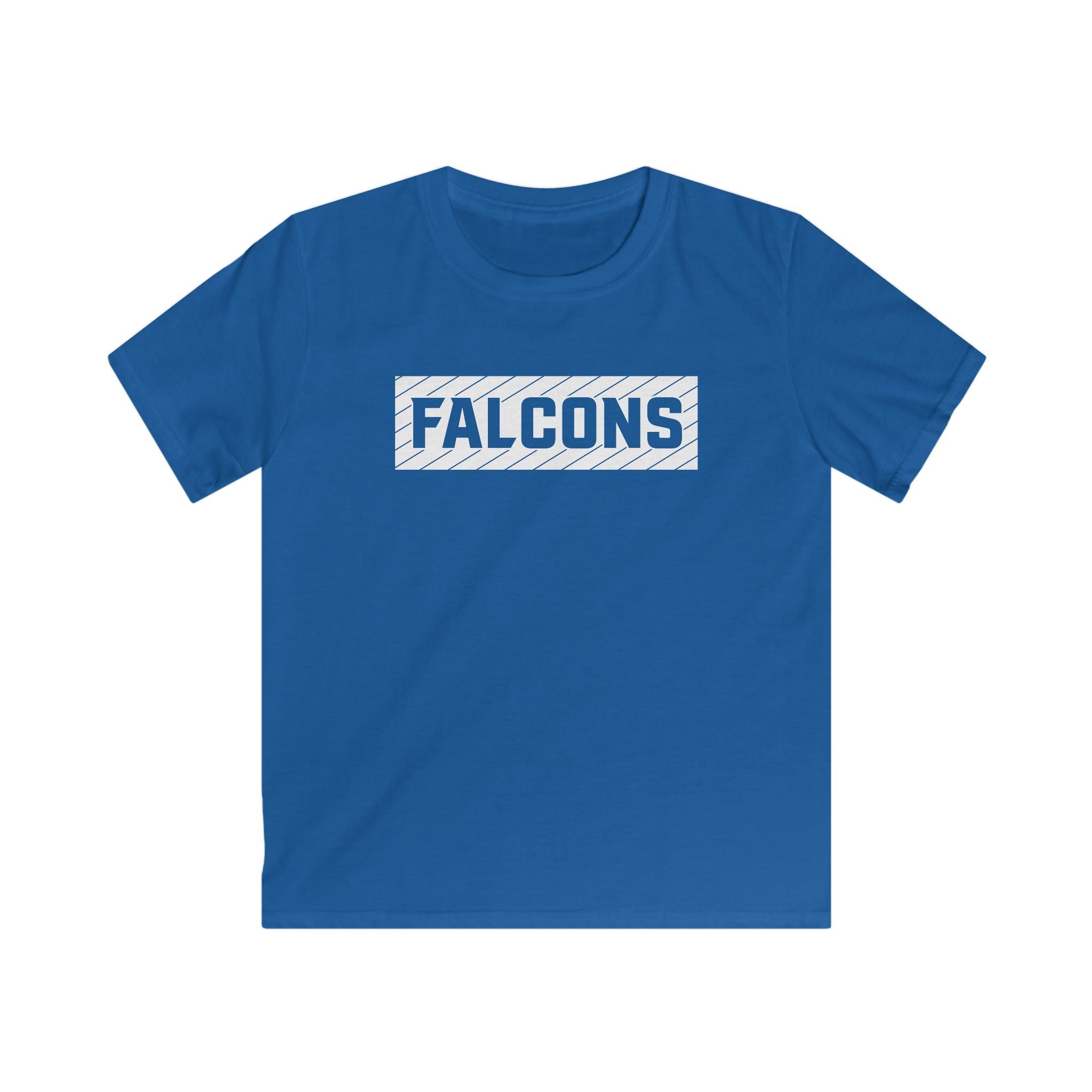 Falcons Striped Block Athletic Tee