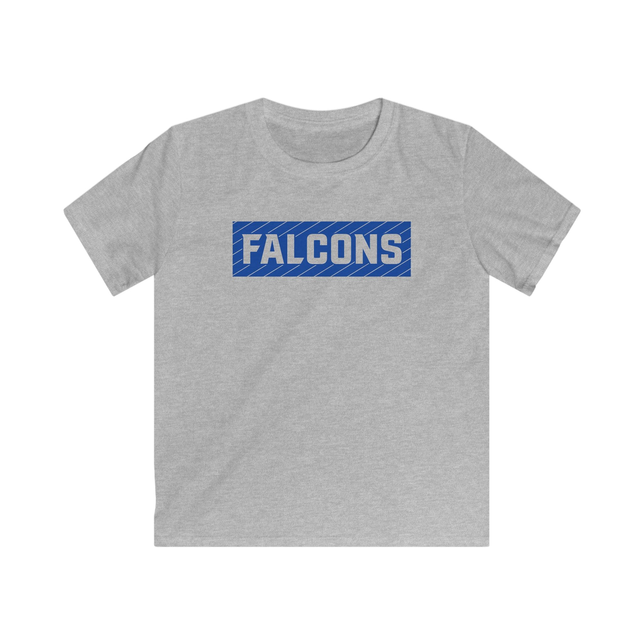 Falcons Striped Block Athletic Tee