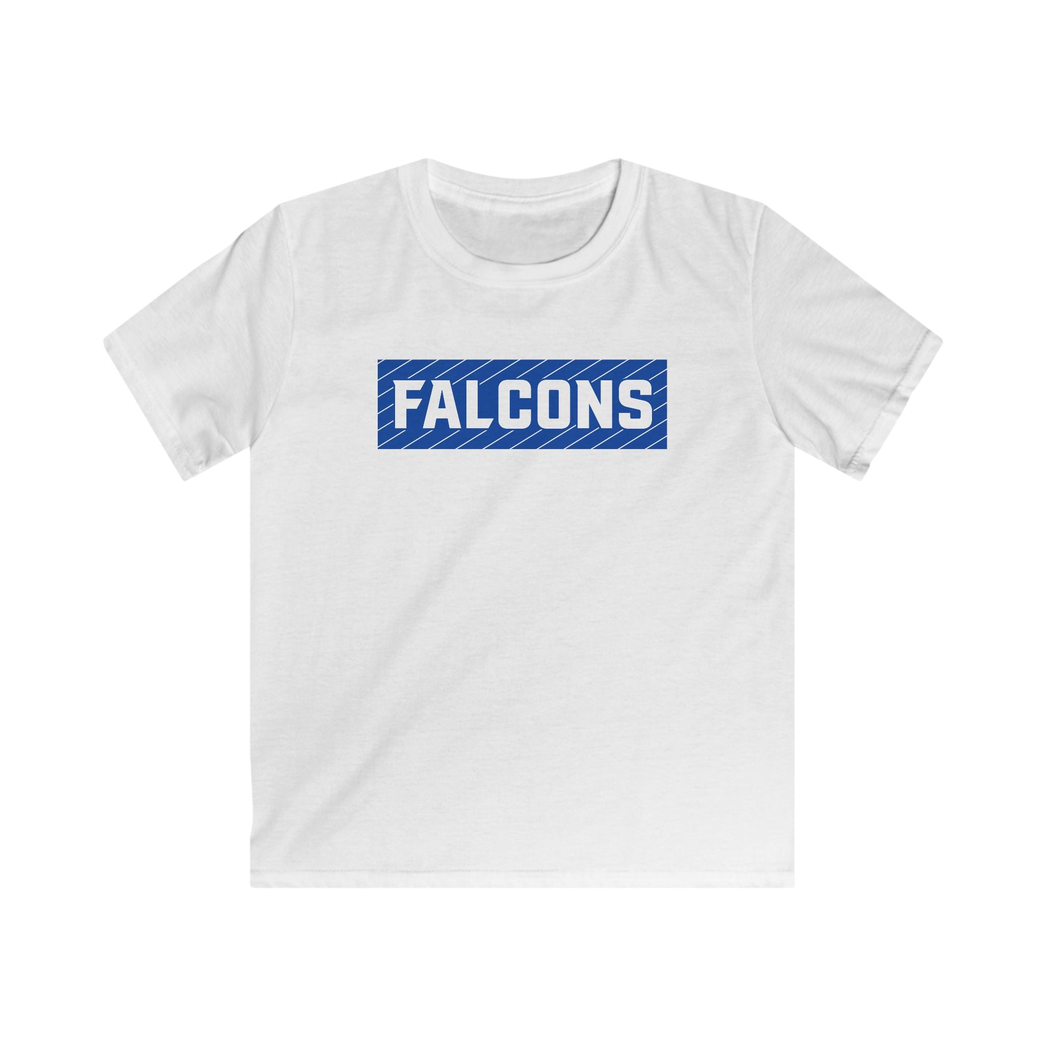Falcons Striped Block Athletic Tee
