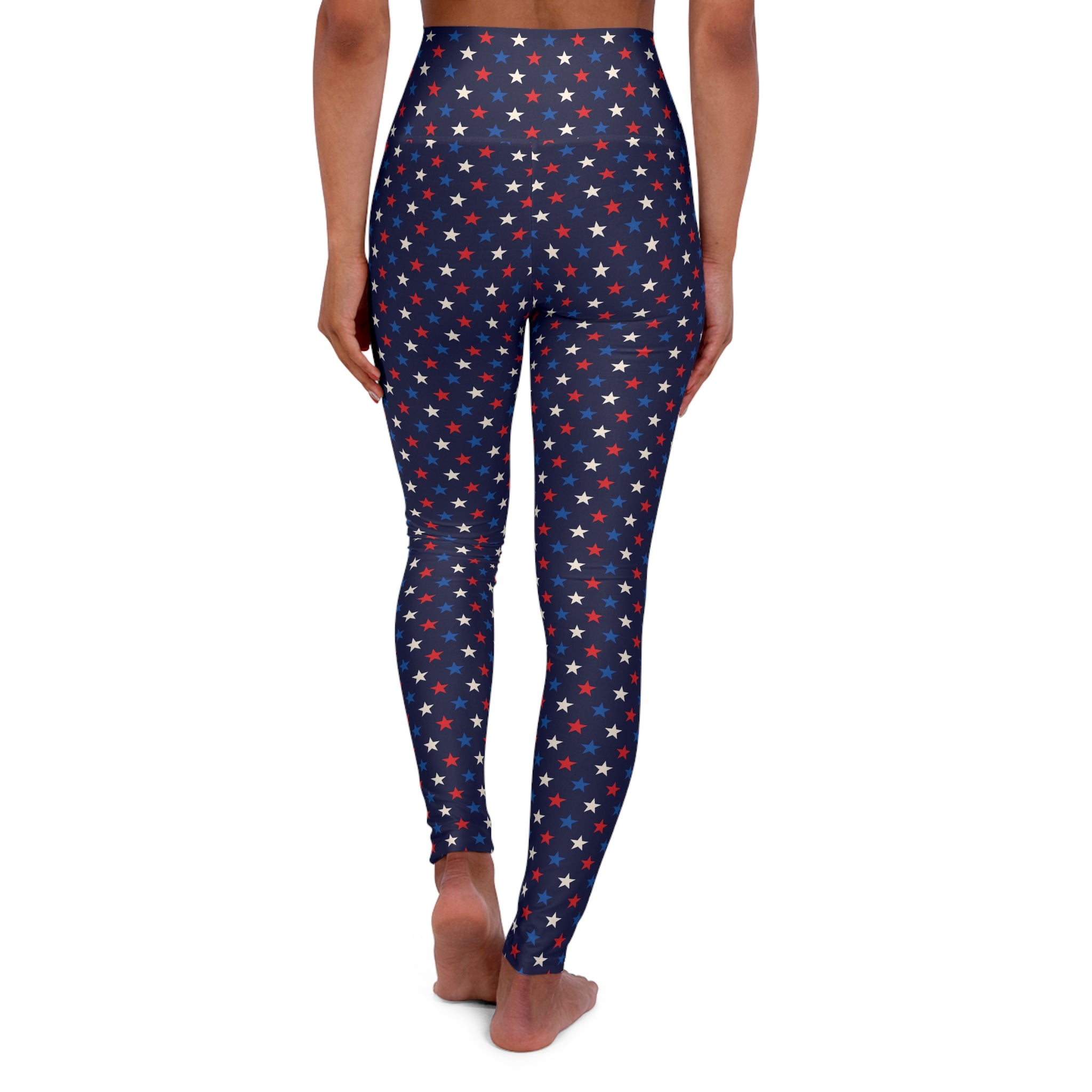 Patriotic High Waisted Leggings