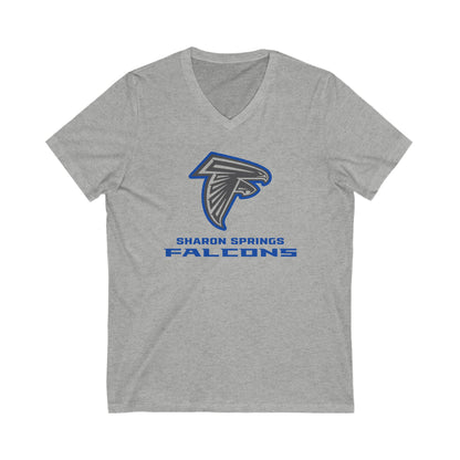 Falcon Outline V-Neck Tee