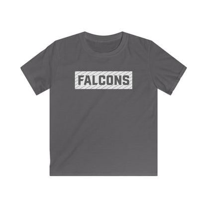 Falcons Striped Block Athletic Tee