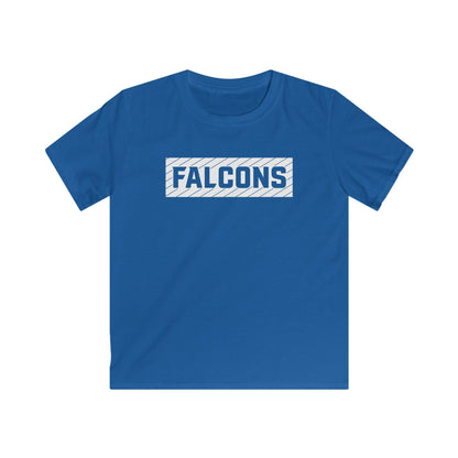 Falcons Striped Block Athletic Tee