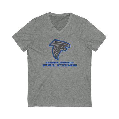 Falcon Outline V-Neck Tee