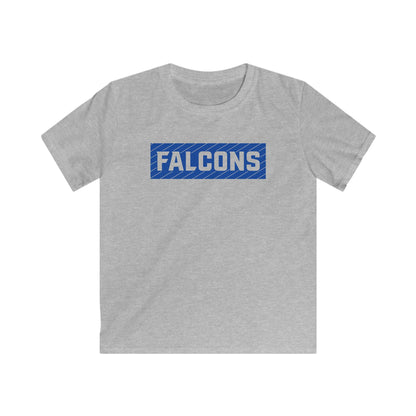 Falcons Striped Block Athletic Tee