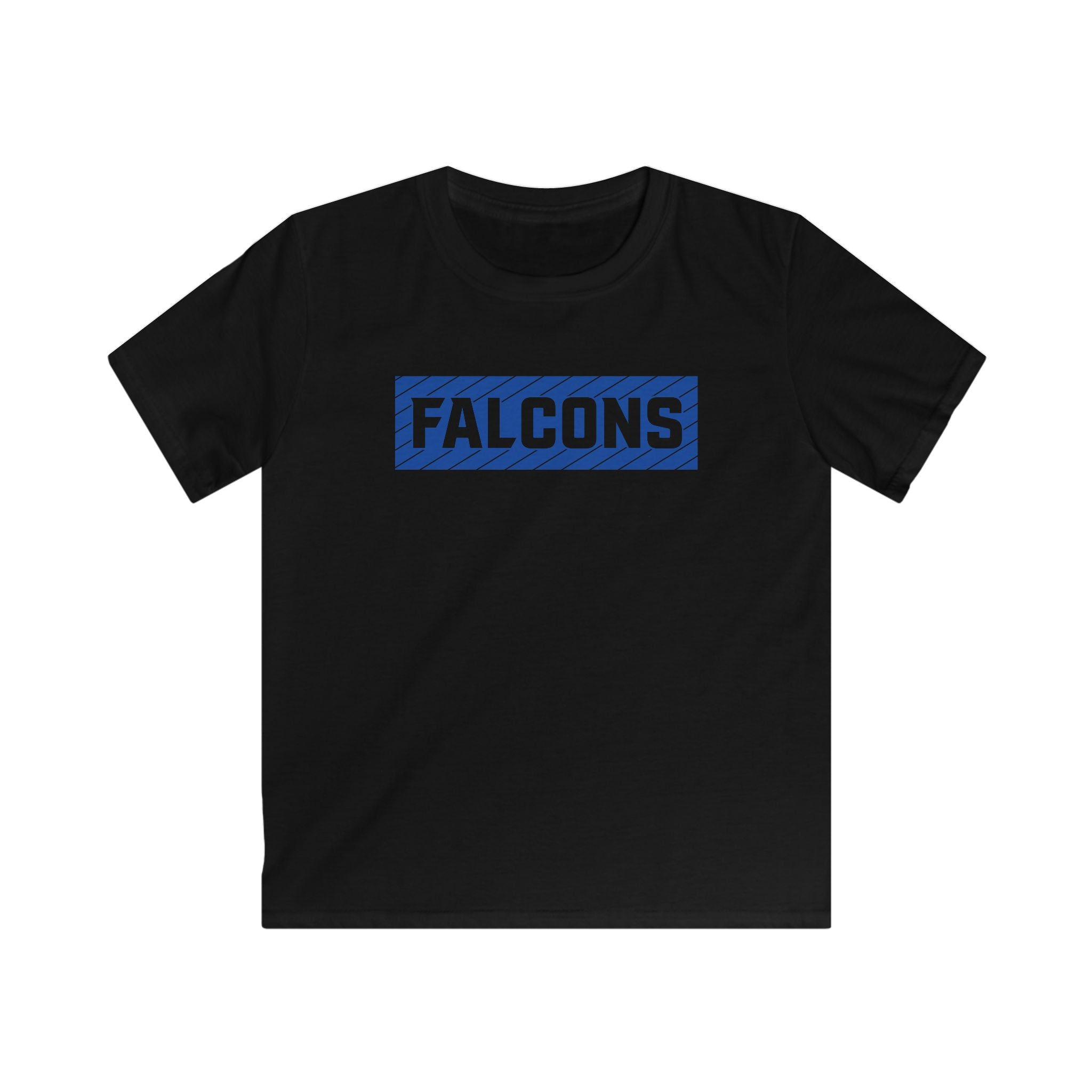 Falcons Striped Block Athletic Tee