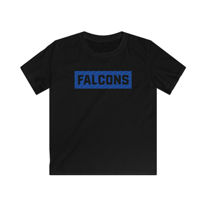 Falcons Striped Block Athletic Tee