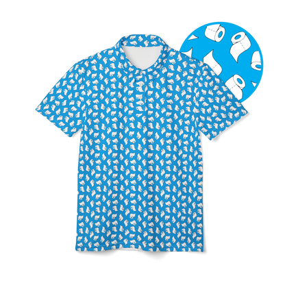2-Ply Polo Light Blue